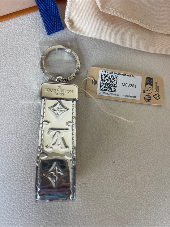 Louis Vuitton Accessories - Louis Vuitton Dragonne Monogram Mirror Bag Charm